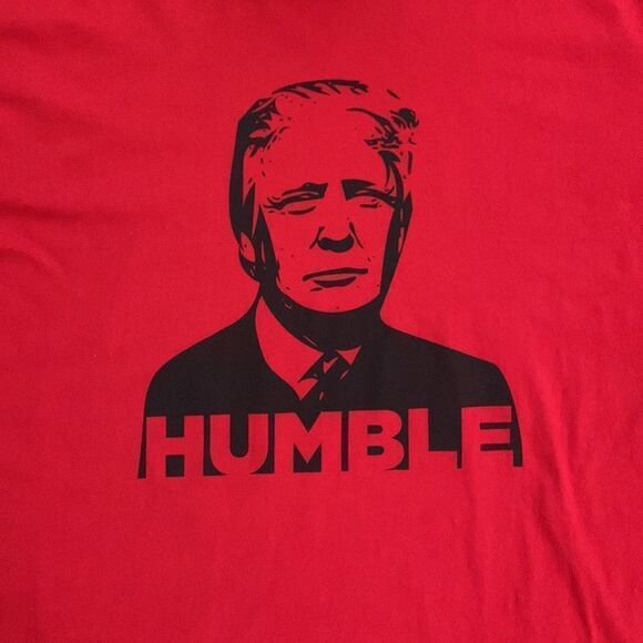 American Apparel Size 2XL Red TRUMP T-shirt NWOT - Picture 3 of 6